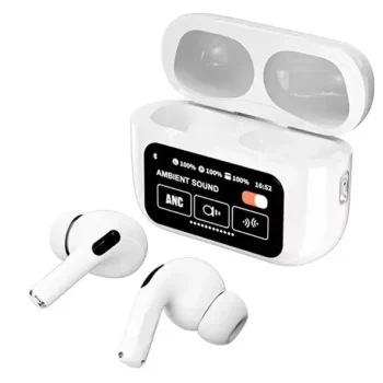 A9 Pro ANC Wireless Earbuds with Touch Screen Display